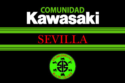 Bandera Comunidad Kawasaki Sevilla 2