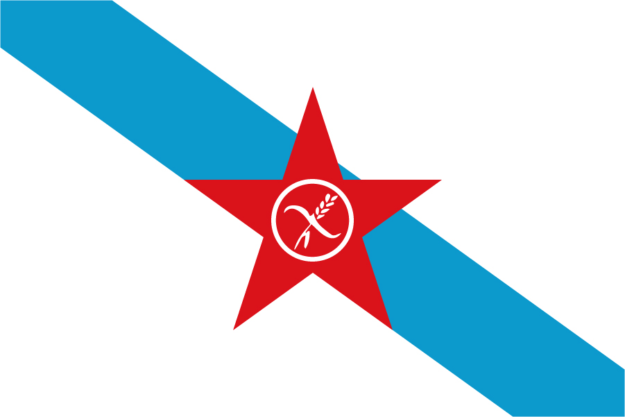 Bandera Nacionalista gallega glutem free