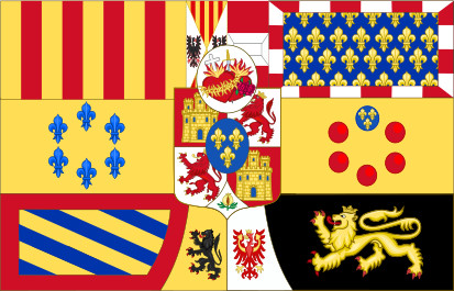 Bandera Real de la Monarquía Católica Española