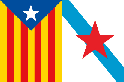 Bandera Esteladas Galicia Cataluña
