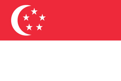 Bandera Singapur