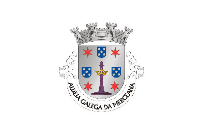 Bandera Aldeia Galega da Merceana