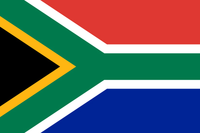 Bandera Sudáfrica