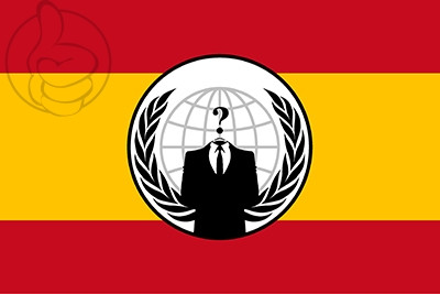 Bandera Anonymous España