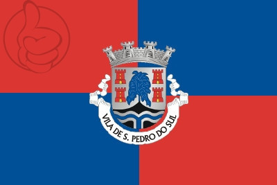 Bandera São Pedro do Sul, Portugal