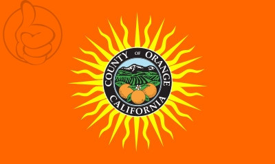 Bandera Condado de Orange, California