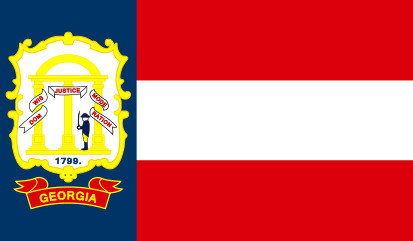 Bandera Estado de Georgia (1906-1920)
