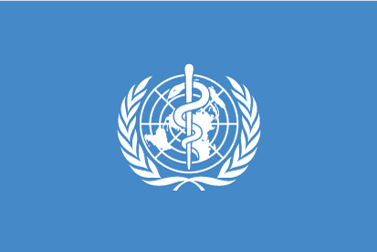 Bandera Organización Mundial de la Salud