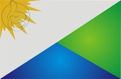 Bandera Vale do Paraíso, Rondônia