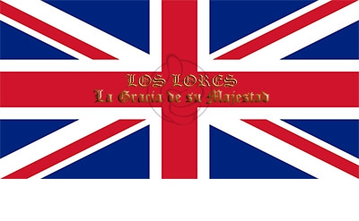 Bandera Los Lores. La Gracia de su Majestad.
