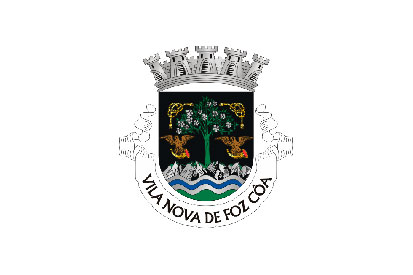 Bandera Vila Nova de Foz Côa (freguesia)