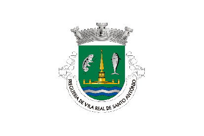 Bandera Vila Real de Santo António (freguesia)