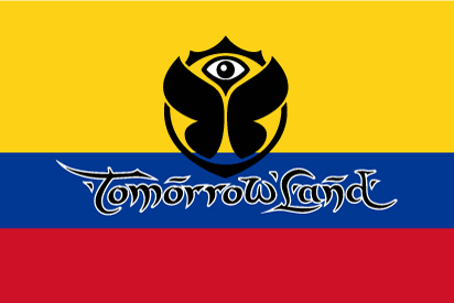 Bandera Tomorrowland Colombia