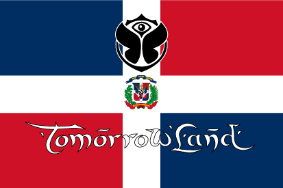 Bandera TomorrowLand República Dominicana