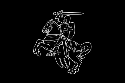 Bandera Caballero medieval 2