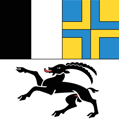 Bandera Cantón de los Grisones