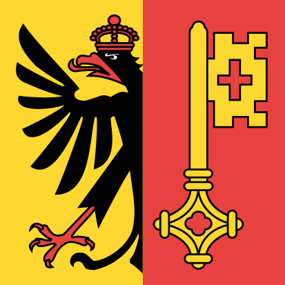 Bandera Cantón de Ginebra