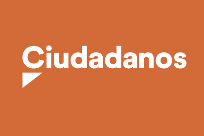 Bandera Ciudadanos naranja
