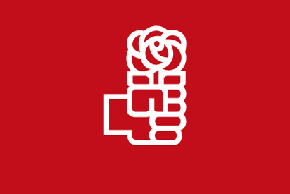 Bandera PSOE logo
