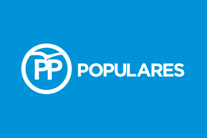 Bandera PP azul