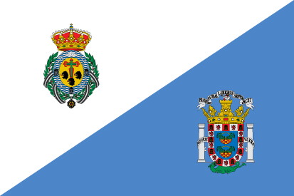 Bandera Santa Cruz de Tenerife y Melilla 