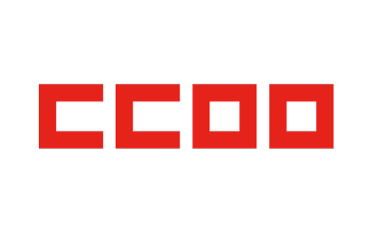 Bandera CCOO Blanca