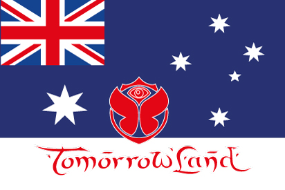 Bandera TomorrowLand Australia