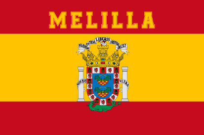 Bandera España Melilla