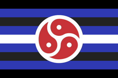 Bandera BDSM right pride