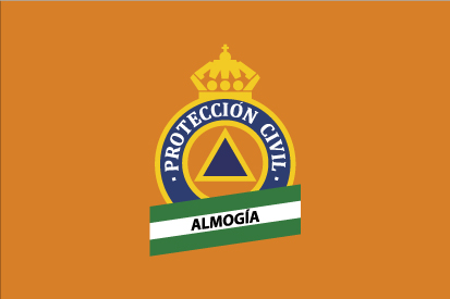 Bandera Protección Civil Almogía
