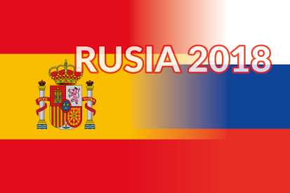 Bandera Mundial 2018 España