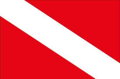 Bandera Submarinista sumergido