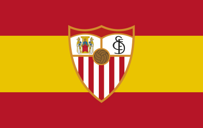 Bandera España Sevilla personalizada