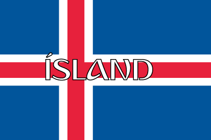 Bandera Islandia nombre