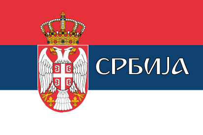 Bandera Serbia nombre