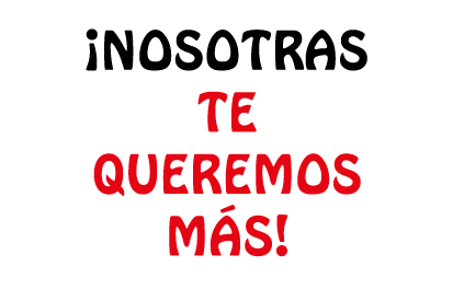 Bandera Despedida de soltera Nosotras te queremos más