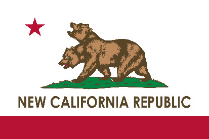 Bandera New California Republic