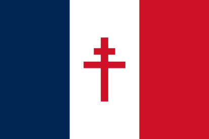 Bandera Francia Libre (1940-1944)