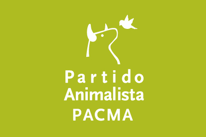Bandera PACMA verde