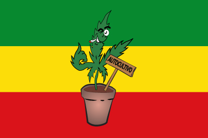Bandera Rasta autocultivo