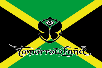 Bandera TomorrowLand Jamaica