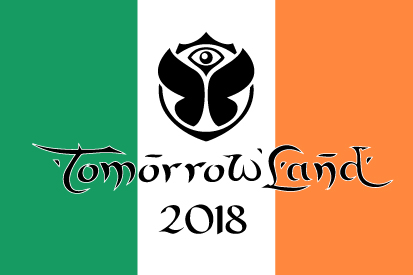 Bandera TomorrowLand Irlanda 2018