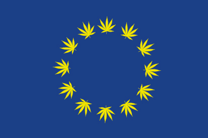Bandera Europa Cannabis