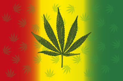 Bandera Marihuana