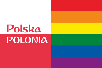 Bandera Polonia LGTB