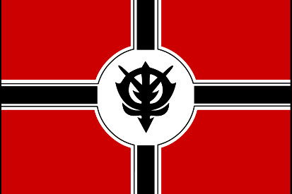 Bandera Principado de Zeon
