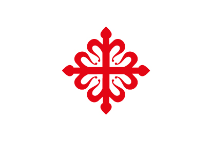 Bandera Orden de Calatrava blanca