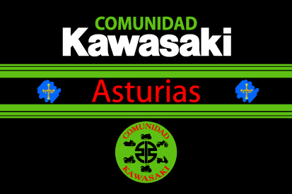 Bandera Kawasaki Asturias 2