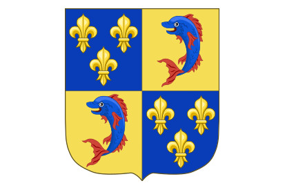 Bandera Dauphin de Viennois