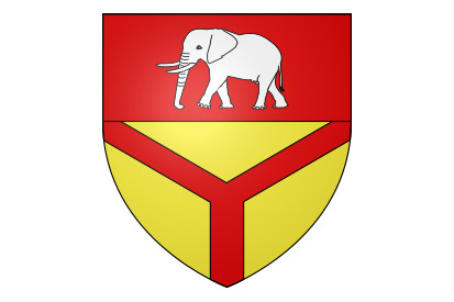 Bandera Dauphin, Alpes-de-Haute-Provence